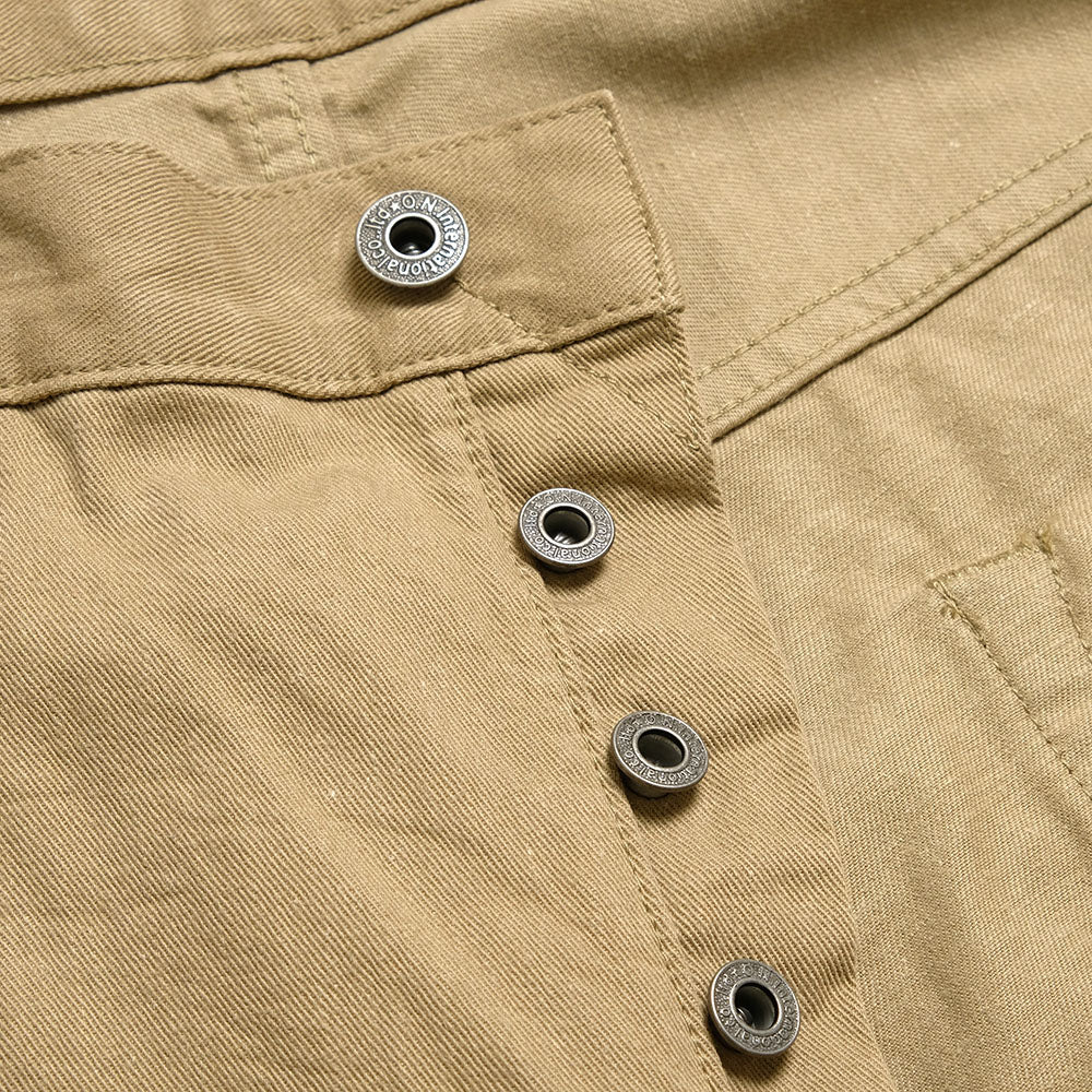 ONI DENIM - Relax Straight - Selvedge Chino Cloth - Khaki Beige -ONI-266SVC-KHB