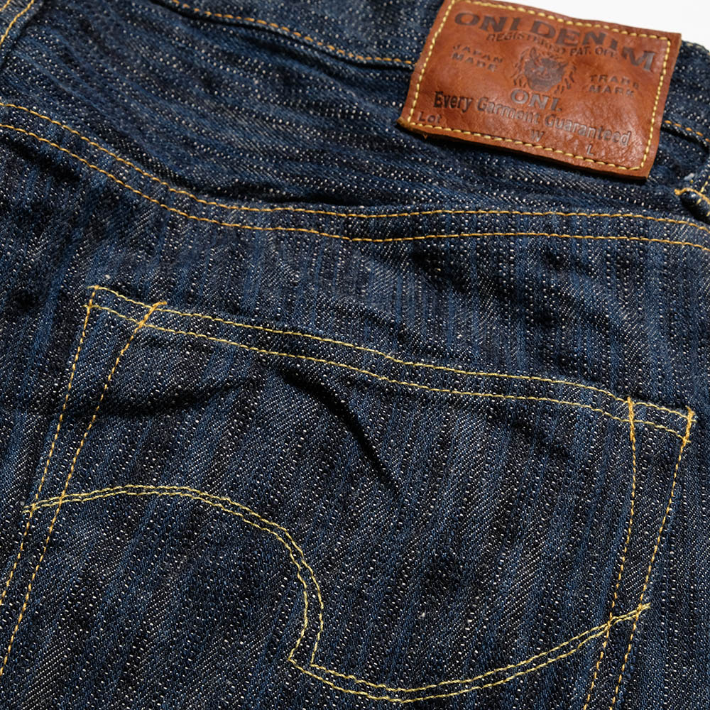 ONI DENIM - New Regular Straight - 16oz Natural Indigo ONI-KASE - ONI-270KAS