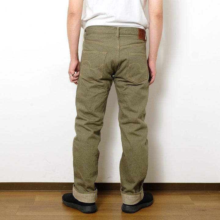 ONI DENIM - New Regular Straight - 18oz Olive Denim - ONI-270OLD