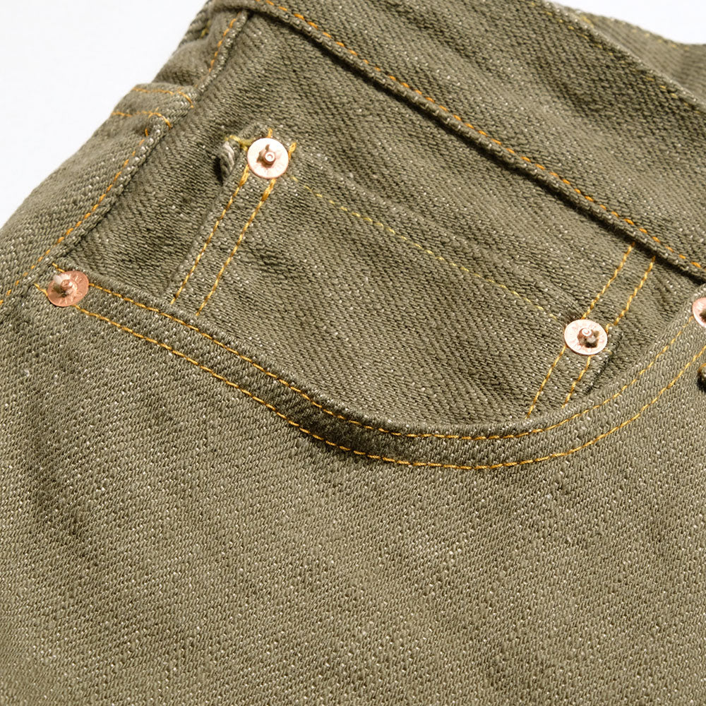 ONI DENIM - New Regular Straight - 18oz Olive Denim - ONI-270OLD