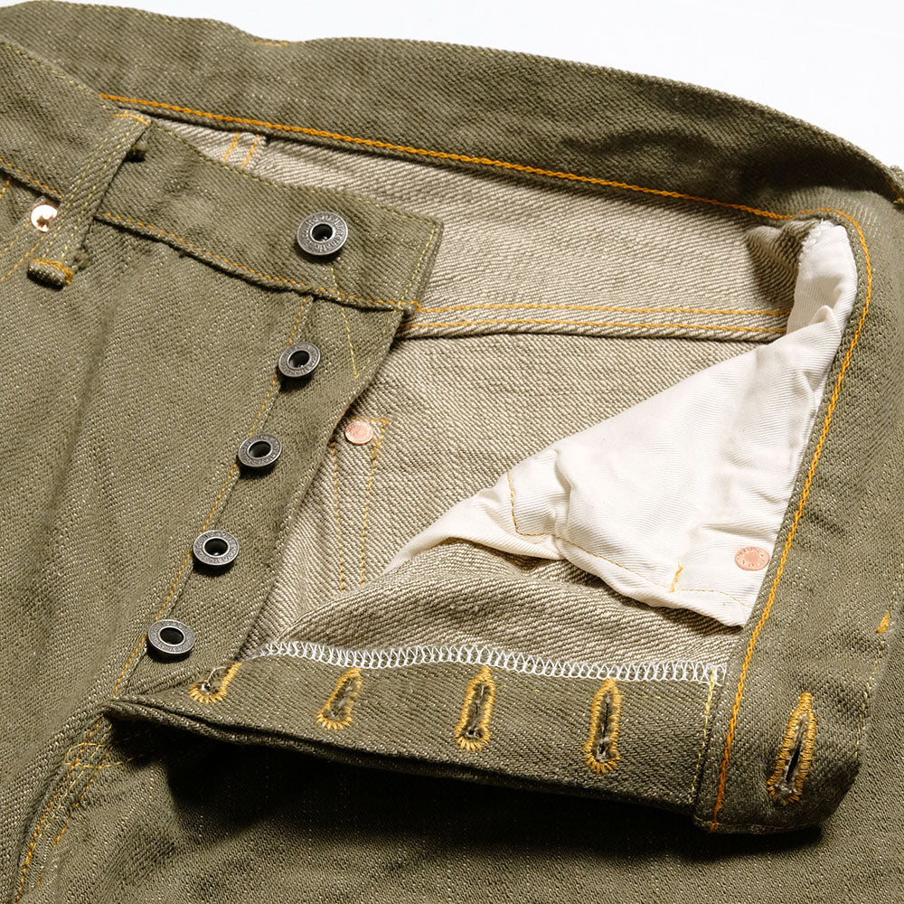 ONI DENIM - New Regular Straight - 18oz Olive Denim - ONI-270OLD