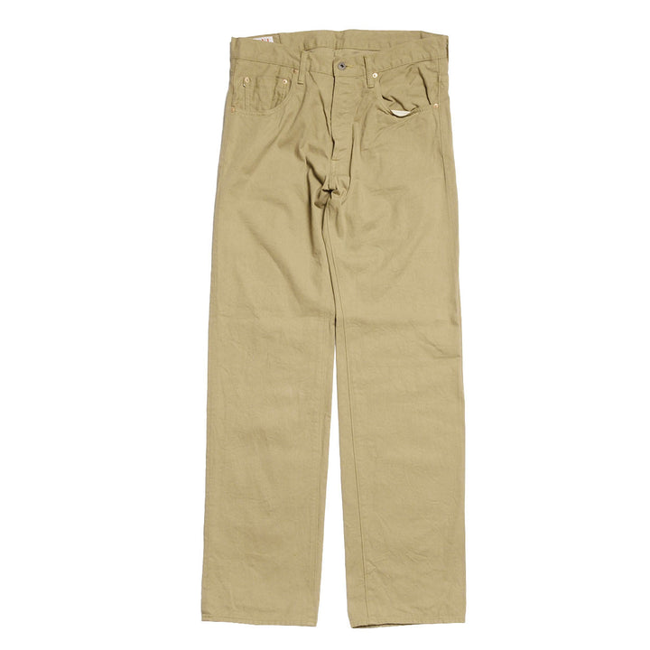 ONI DENIM - Just Right Straight - Selvedge Chino Cloth - Khaki Beige - ONI-271SVC