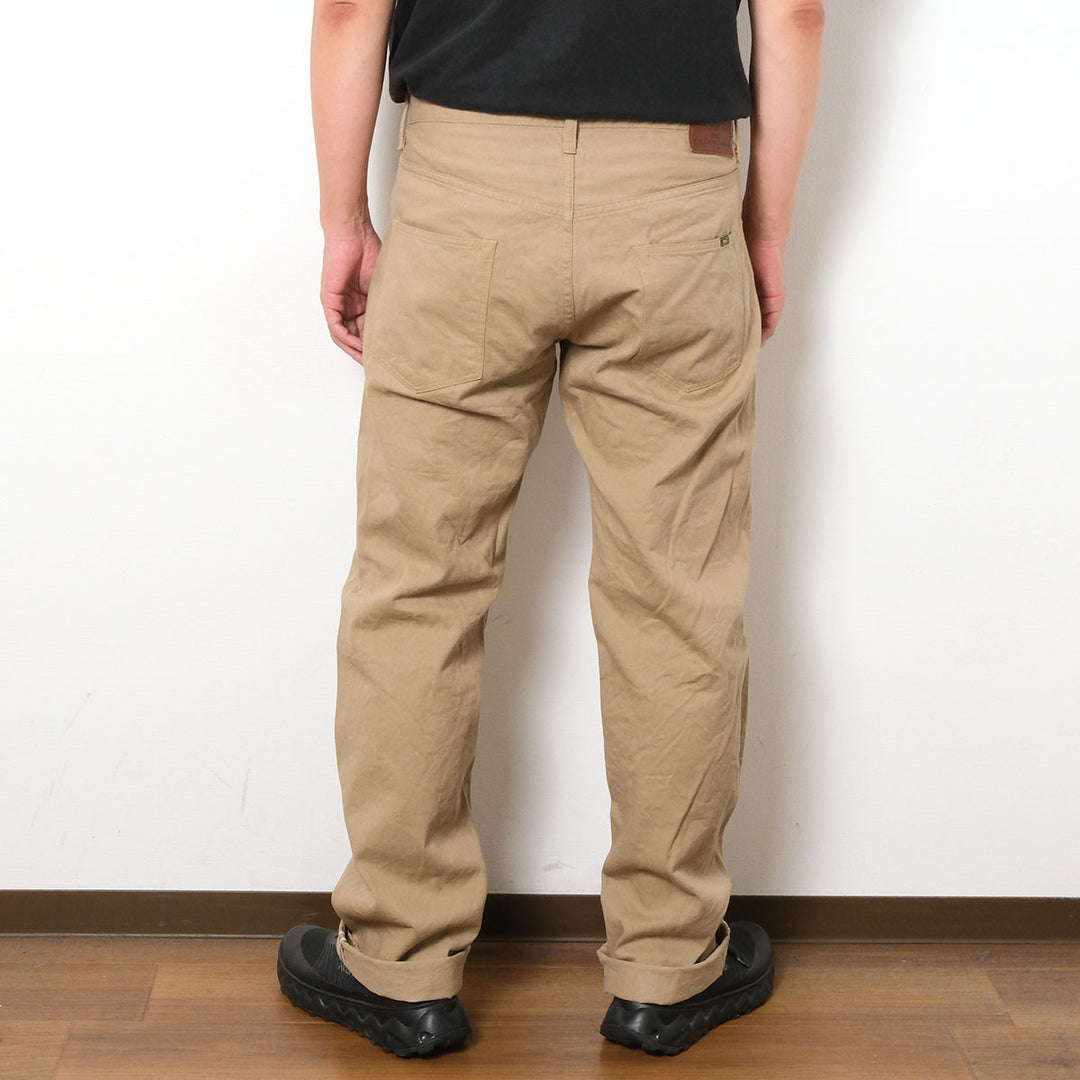 ONI DENIM - Just Right Straight - Selvedge Chino Cloth - Khaki Beige - ONI-271SVC
