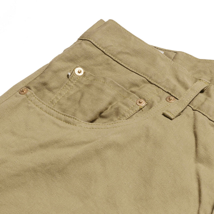ONI DENIM - Just Right Straight - Selvedge Chino Cloth - Khaki Beige - ONI-271SVC