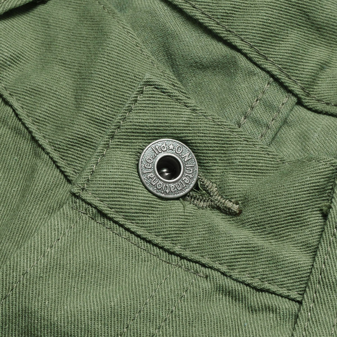 ONI DENIM - Just Right Straight - Selvedge Chino Cloth - Dark Green - ONI-271SVC