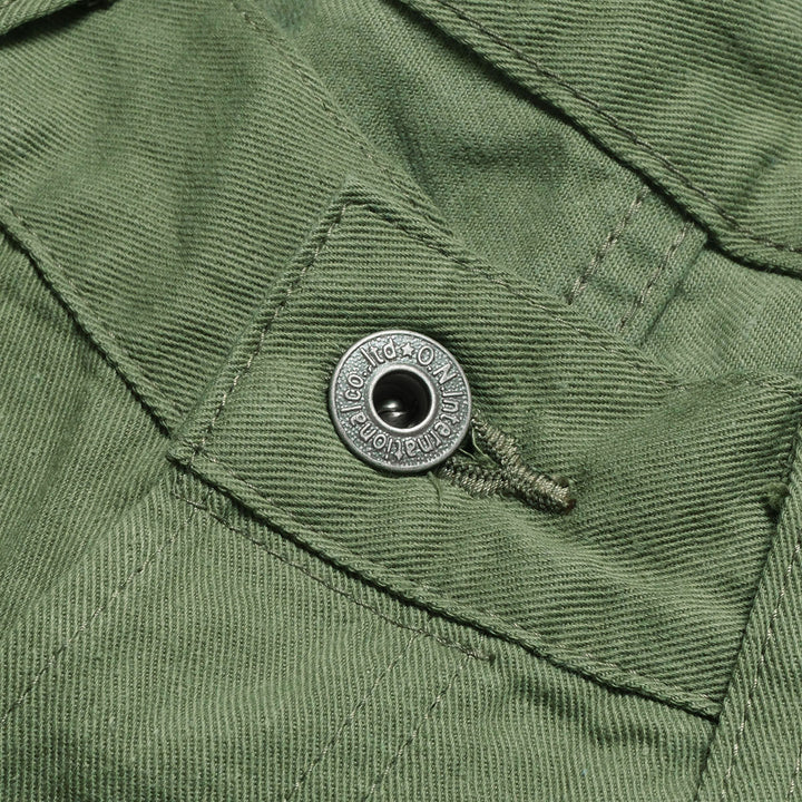 ONI DENIM - Just Right Straight - Selvedge Chino Cloth - Dark Green - ONI-271SVC