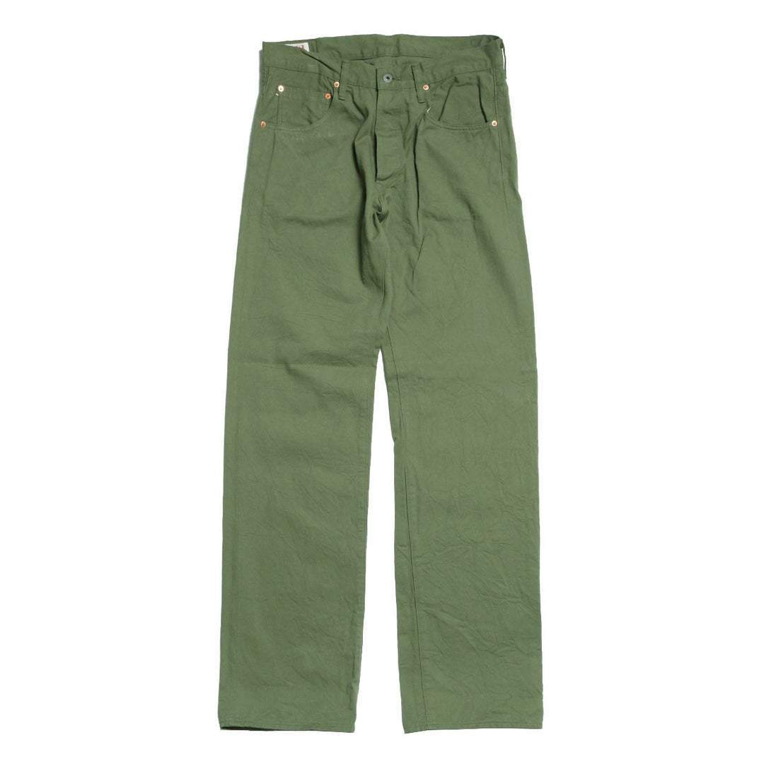 ONI DENIM - Just Right Straight - Selvedge Chino Cloth - Dark Green - ONI-271SVC