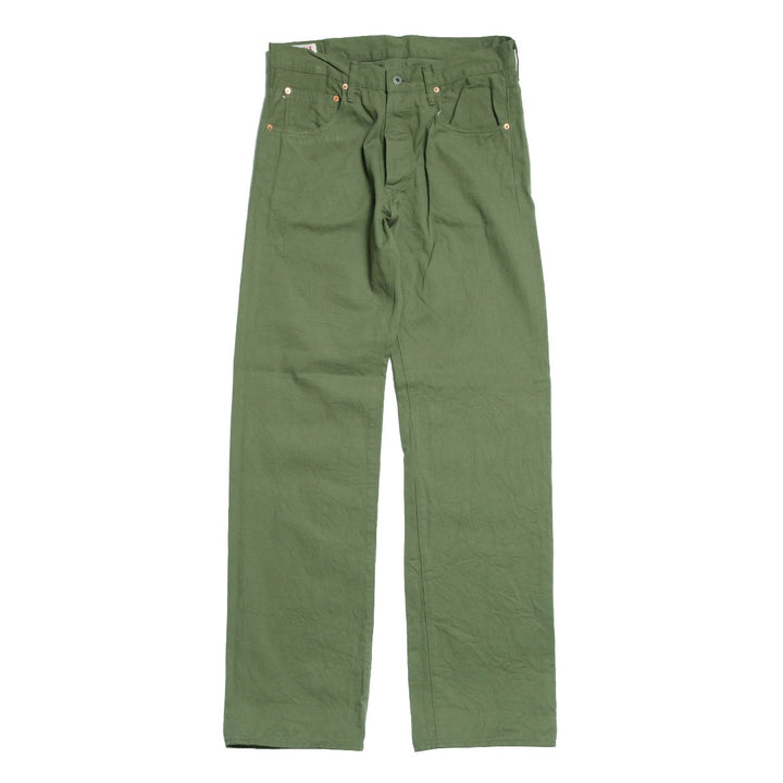 ONI DENIM - Just Right Straight - Selvedge Chino Cloth - Dark Green - ONI-271SVC