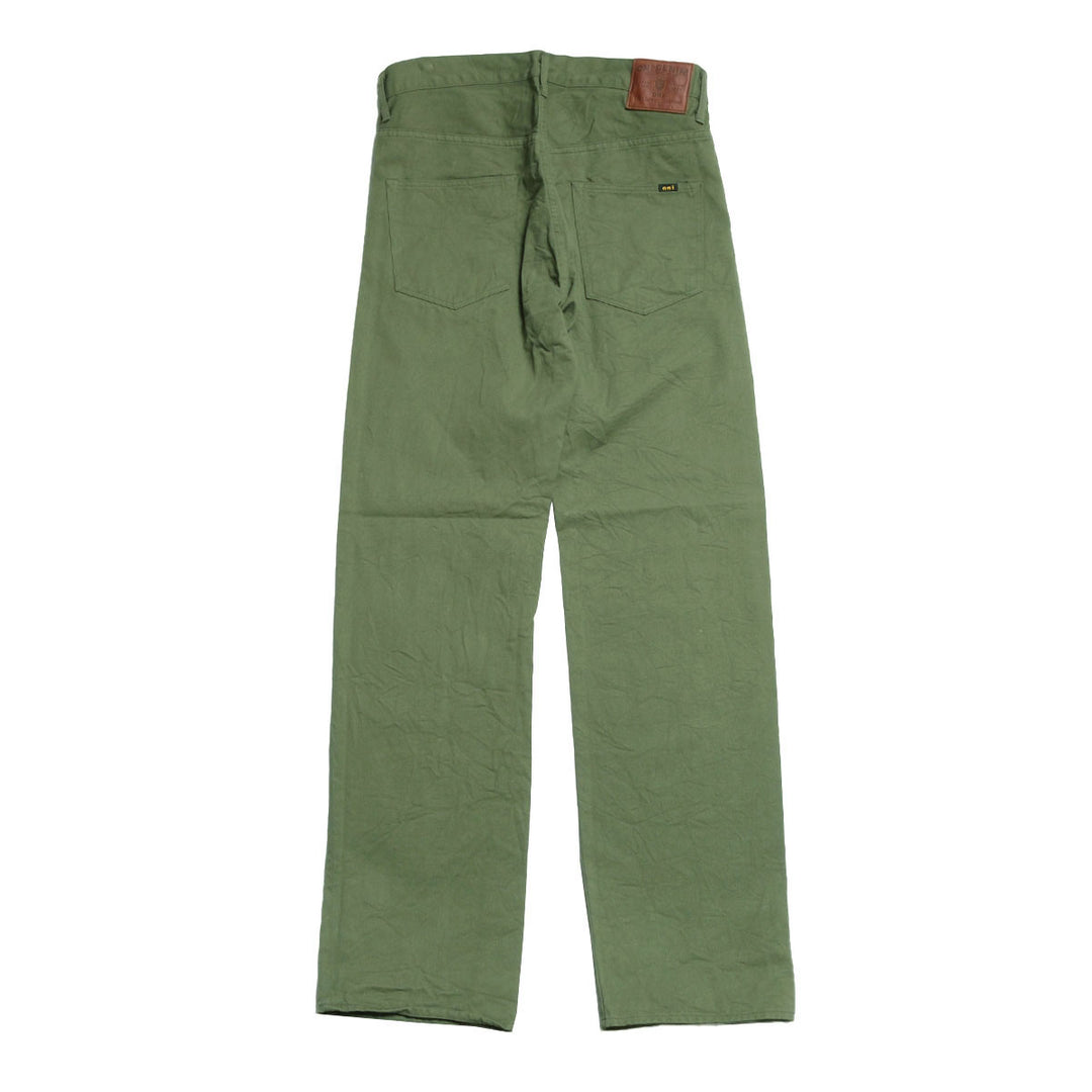 ONI DENIM - Just Right Straight - Selvedge Chino Cloth - Dark Green - ONI-271SVC