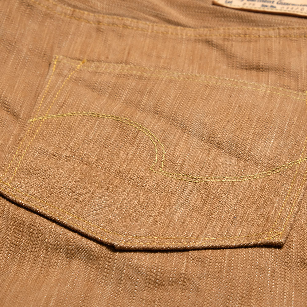 ONI DENIM - Regular Straight - 20oz Awa Kakishibu x Kinari Denim - ONI-275KAKI