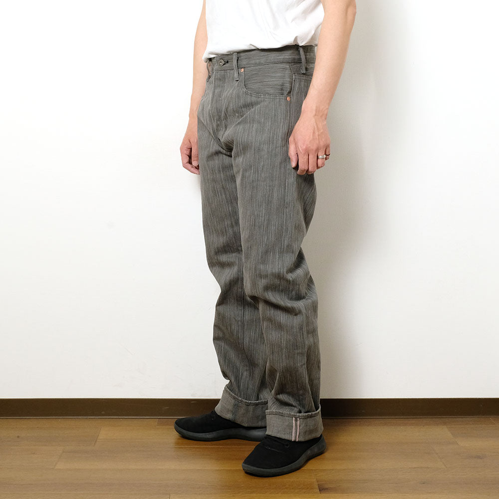 ONI DENIM - Regular Straight - 20oz. Awa Sumi Kuro Denim - ONI-275KURO
