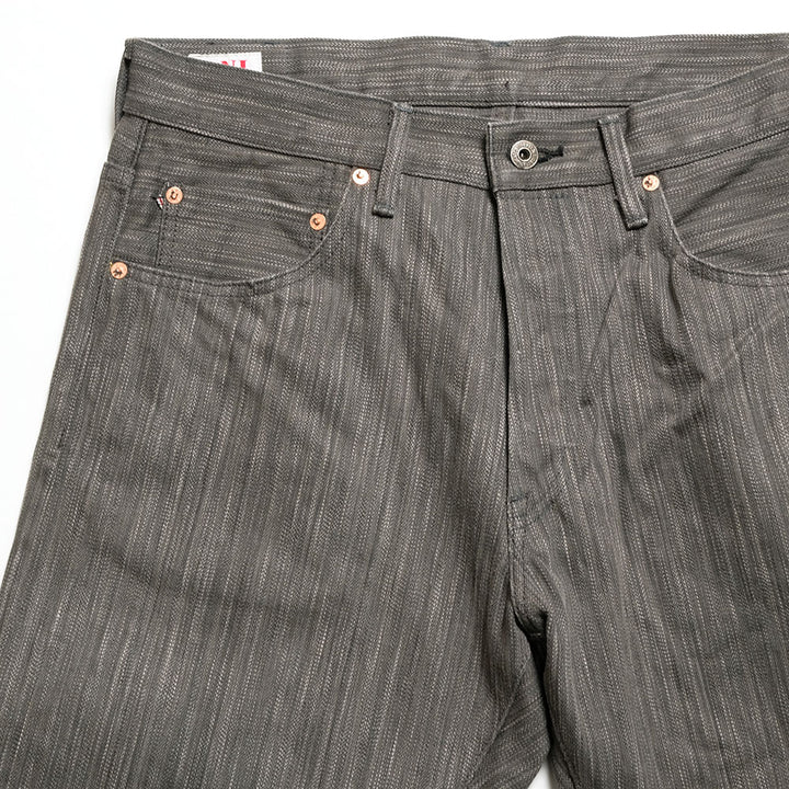ONI DENIM - Regular Straight - 20oz. Awa Sumi Kuro Denim - ONI-275KURO