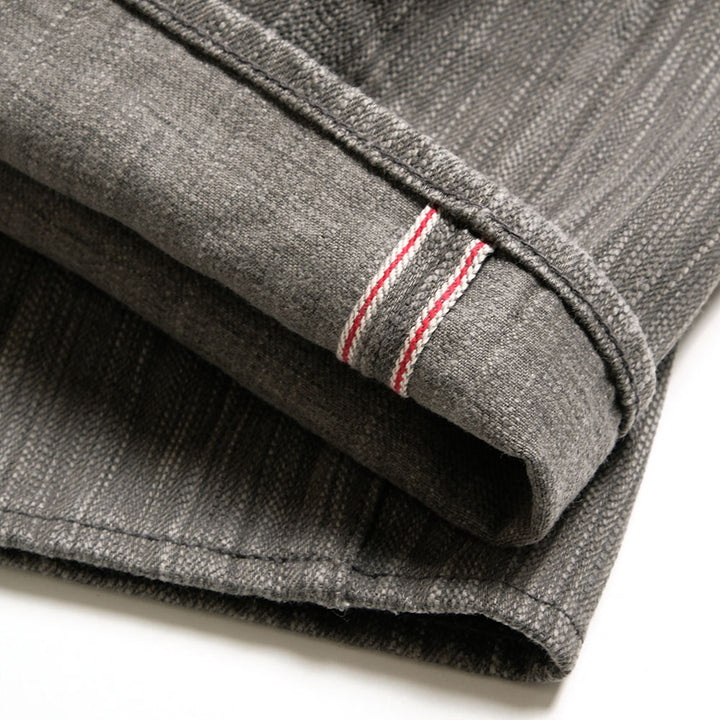 ONI DENIM - Regular Straight - 20oz. Awa Sumi Kuro Denim - ONI-275KURO
