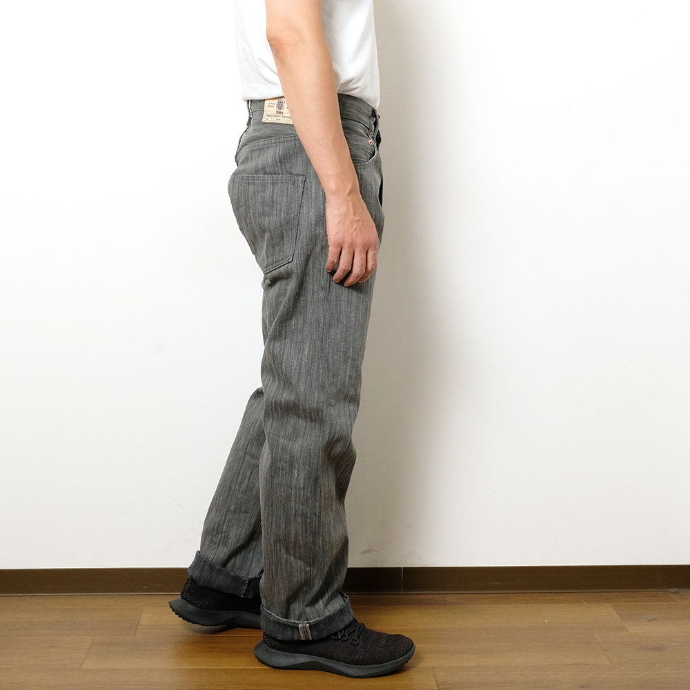 ONI DENIM - Regular Straight - 20oz. Awa Sumi x Awa Shoai Denim - ONI-275SUMI