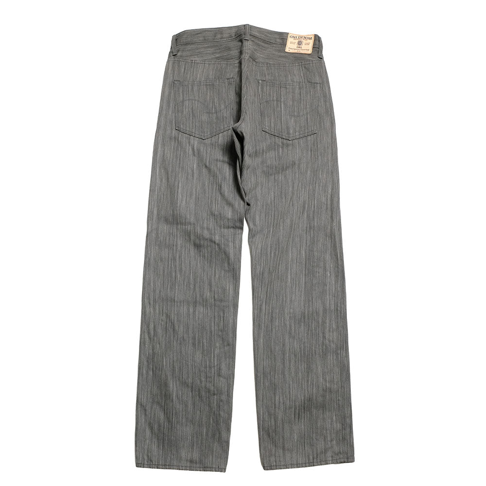 ONI DENIM - Regular Straight - 20oz. Awa Sumi x Awa Shoai Denim - ONI-275SUMI