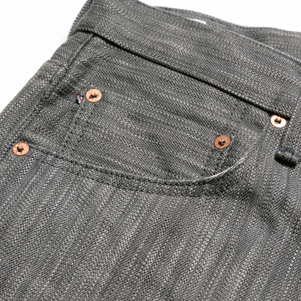 ONI DENIM - Regular Straight - 20oz. Awa Sumi x Awa Shoai Denim - ONI-275SUMI