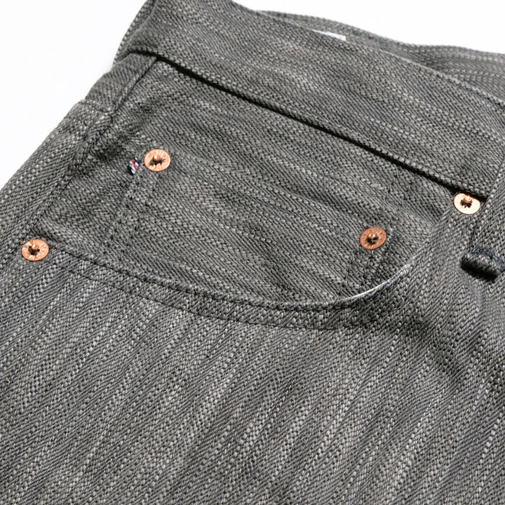 ONI DENIM - Regular Straight - 20oz. Awa Sumi x Awa Shoai Denim - ONI-275SUMI
