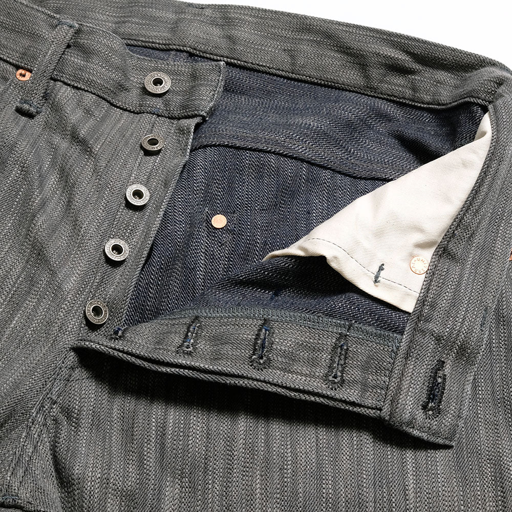 ONI DENIM - Regular Straight - 20oz. Awa Sumi x Awa Shoai Denim - ONI-275SUMI