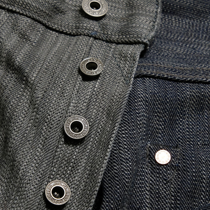 ONI DENIM - Regular Straight - 20oz. Awa Sumi x Awa Shoai Denim - ONI-275SUMI