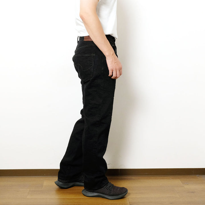 ONI DENIM - Just Right Straight - 17oz Bumpy Denim - Kuro - ONI-277BUM-BK