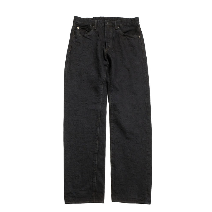 ONI DENIM - Just Right Straight - 17oz Bumpy Denim - Kuro - ONI-277BUM-BK