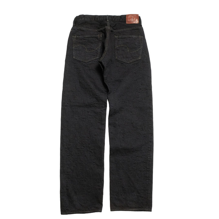 ONI DENIM - Just Right Straight - 17oz Bumpy Denim - Kuro - ONI-277BUM-BK