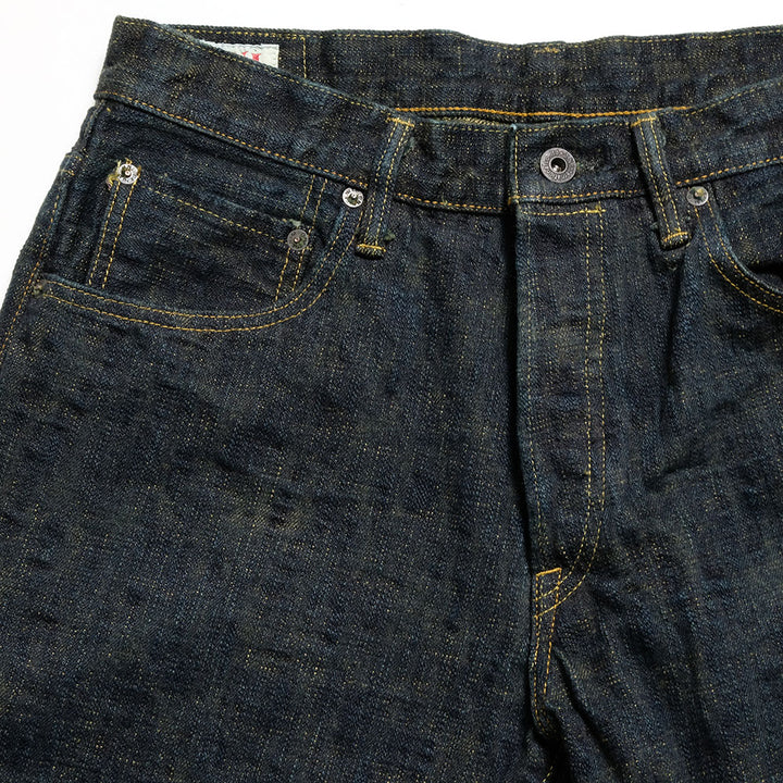 ONI DENIM - Just Right Straight - 17oz Bumpy Denim - Kusaki - ONI-277BUM-GR