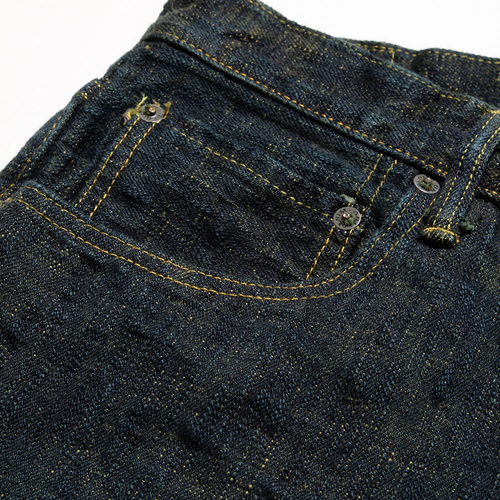 ONI DENIM - Just Right Straight - 17oz Bumpy Denim - Kusaki - ONI-277BUM-GR