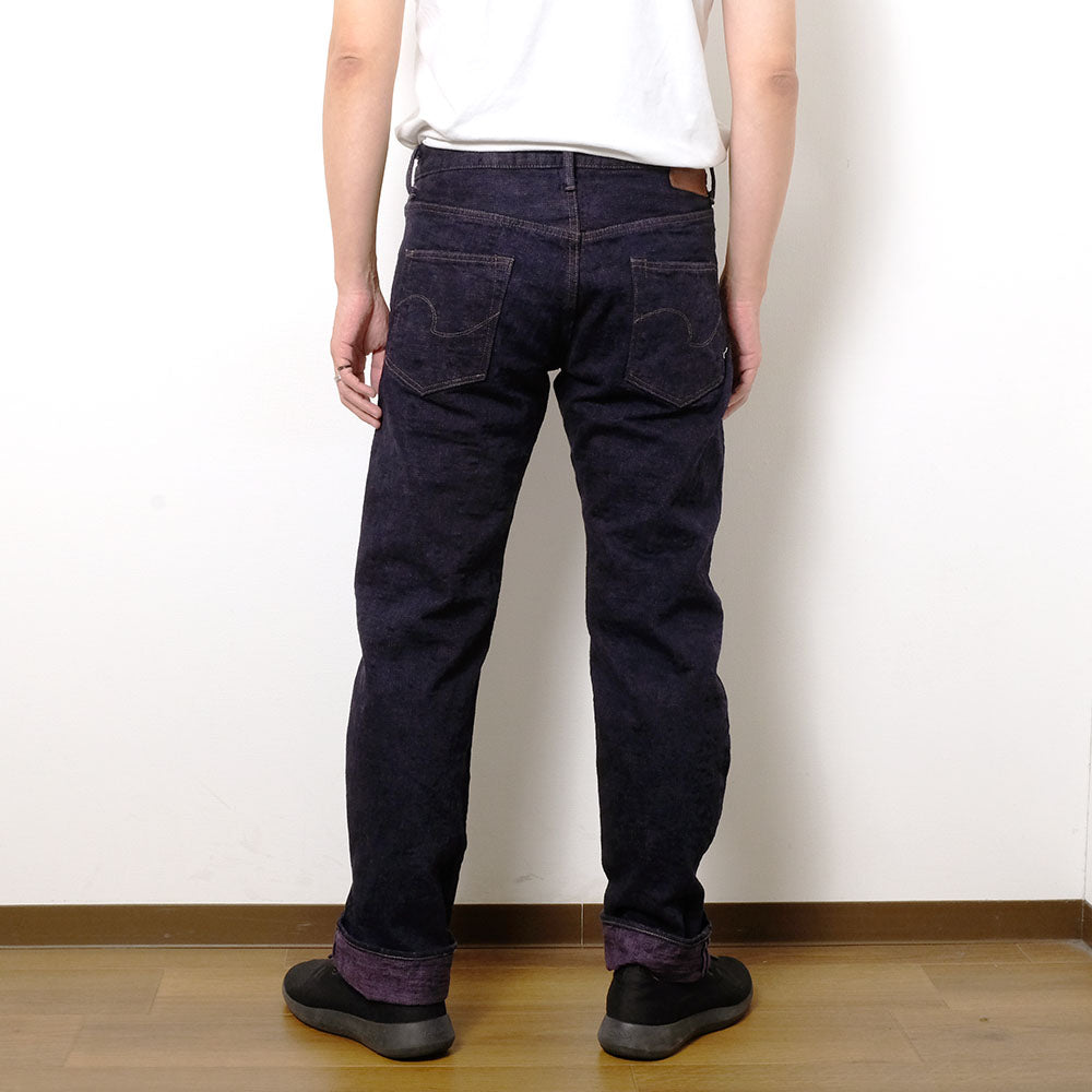 ONI DENIM - Just Right Straight - 17oz Bumpy Denim - Murasaki - ONI-277BUM-PA
