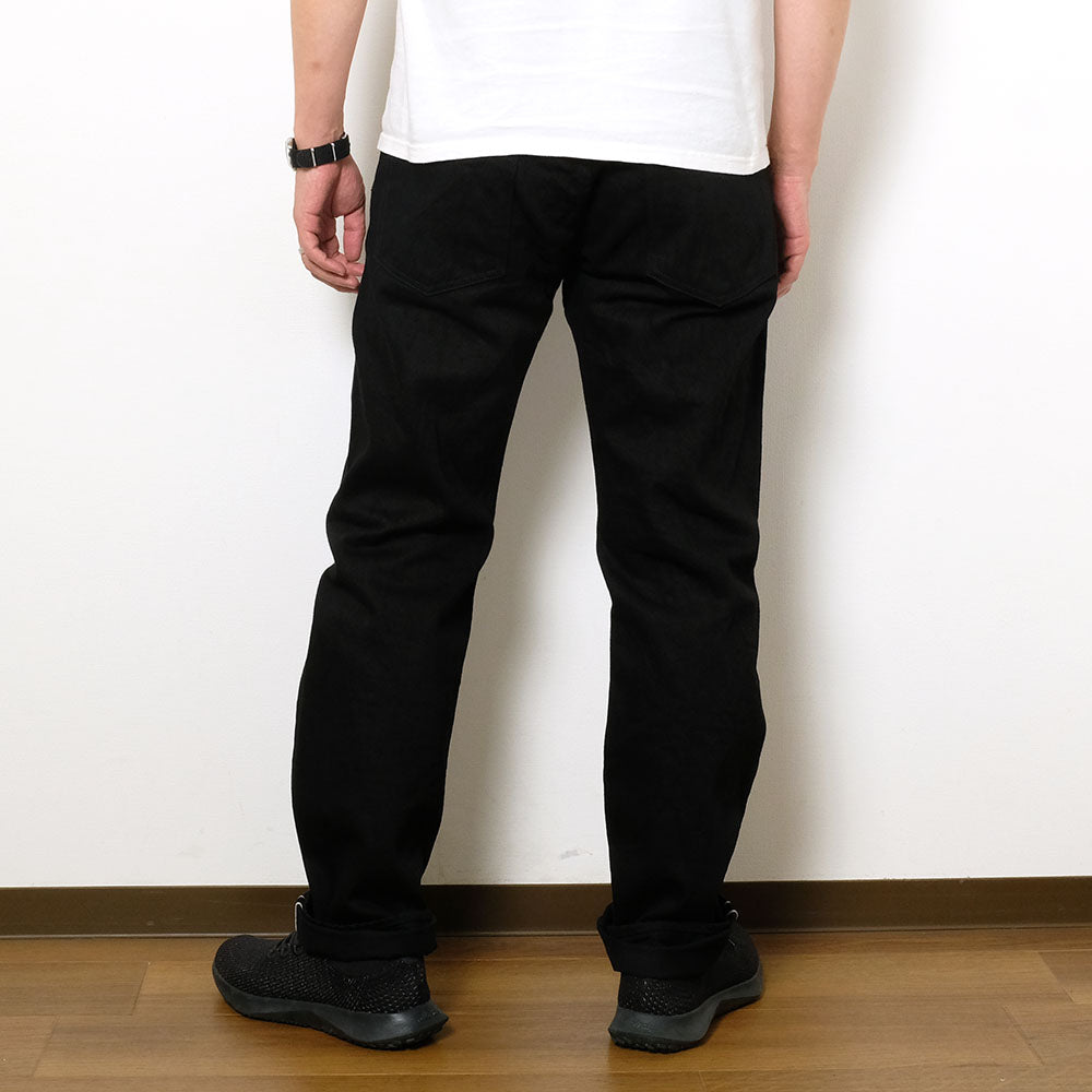 ONI DENIM - Regular Rise Neat Straight - 13oz JET BLACK DENIM - ONI-286-13