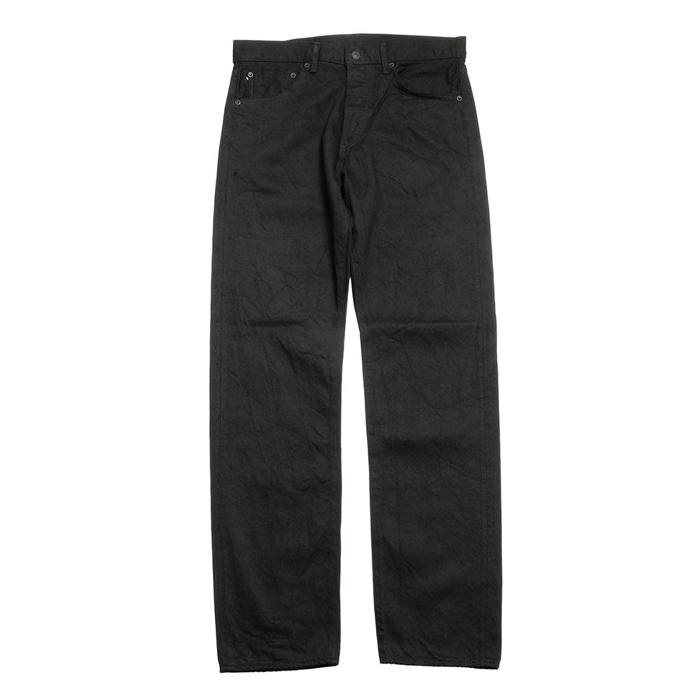 ONI DENIM - Regular Rise Neat Straight - 13oz JET BLACK DENIM - ONI-286-13
