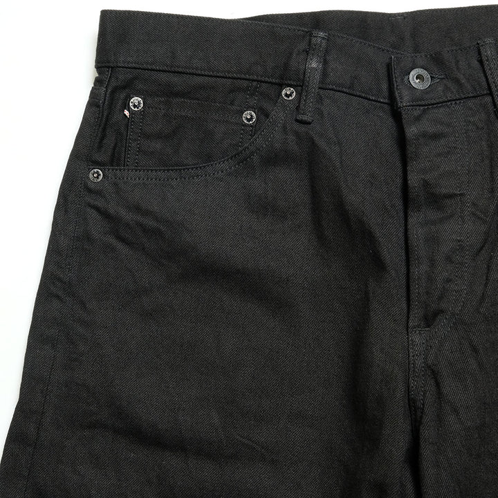 ONI DENIM - Regular Rise Neat Straight - 13oz JET BLACK DENIM - ONI-286-13