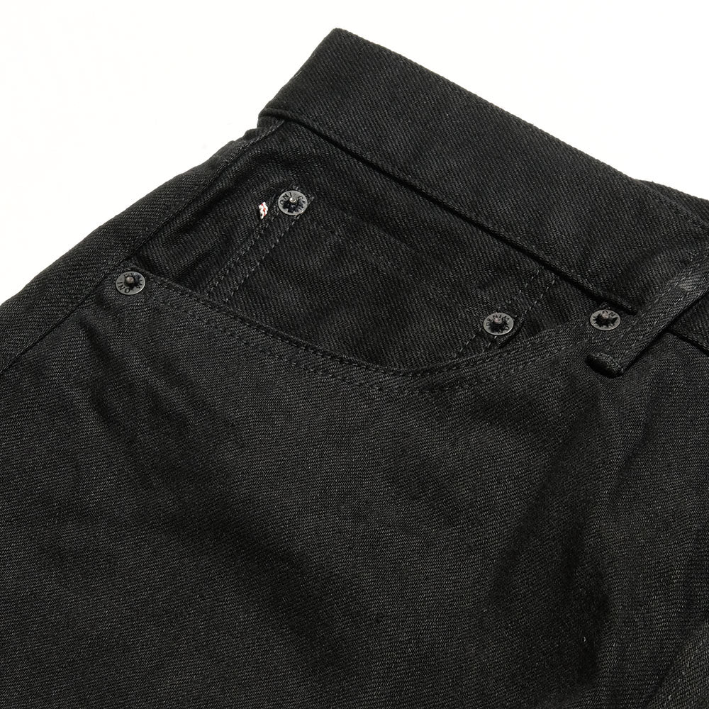 ONI DENIM - Regular Rise Neat Straight - 13oz JET BLACK DENIM - ONI-286-13