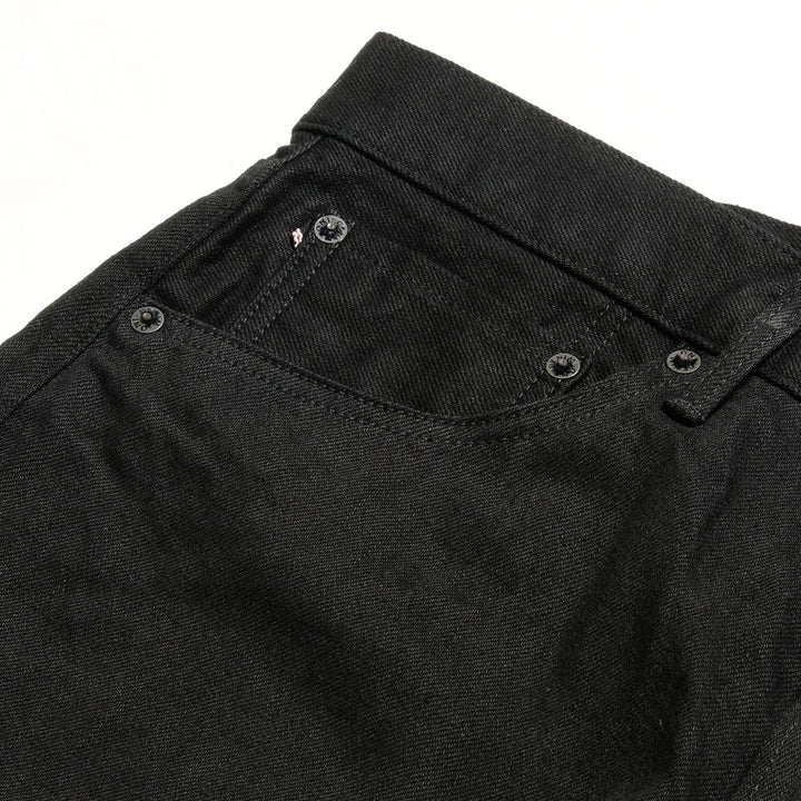 ONI DENIM - Regular Rise Neat Straight - 13oz JET BLACK DENIM - ONI-286-13