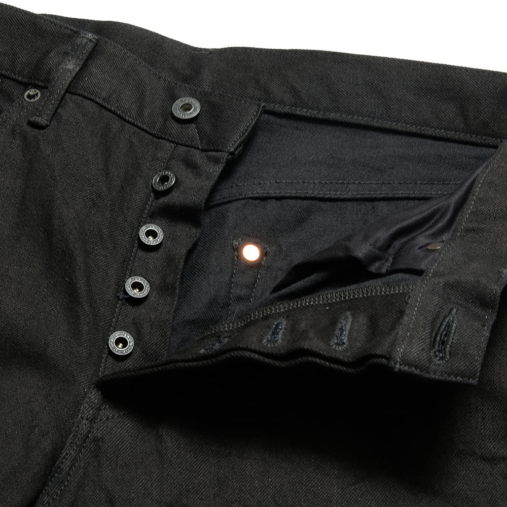 ONI DENIM - Regular Rise Neat Straight - 13oz Jet Black Denim - ONI-286-13