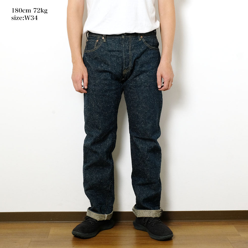 ONI DENIM - Regular Straight - 15oz Crushed Concrete Denim  - 歌舞伎耳- ONI-288CCD