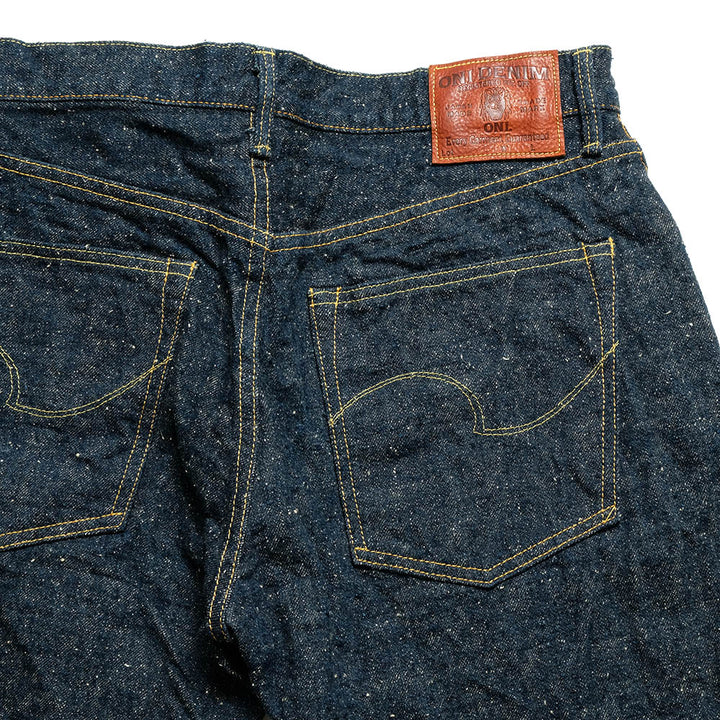 ONI DENIM - Regular Straight - 15oz Crushed Concrete Denim  - 歌舞伎耳- ONI-288CCD