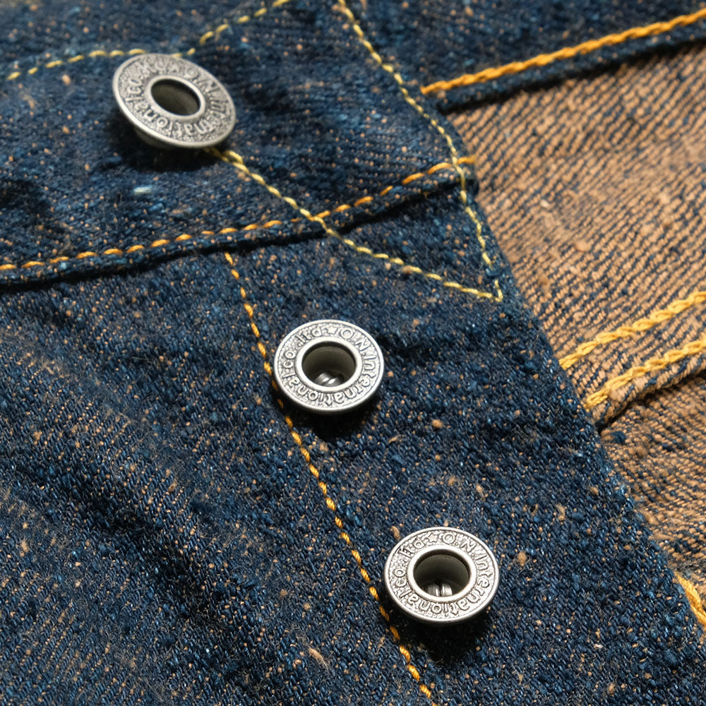 ONI DENIM - Regular Fit Straight - 15oz Crushed Concrete Denim - KABUKI SELVEDGE - ONI-288CCD-MOC