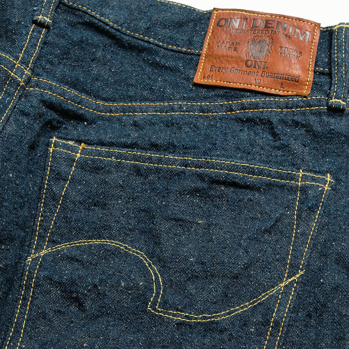 ONI DENIM - Regular Fit Straight - 15oz Crushed Concrete Denim - KABUKI SELVEDGE - ONI-288CCD-OLV