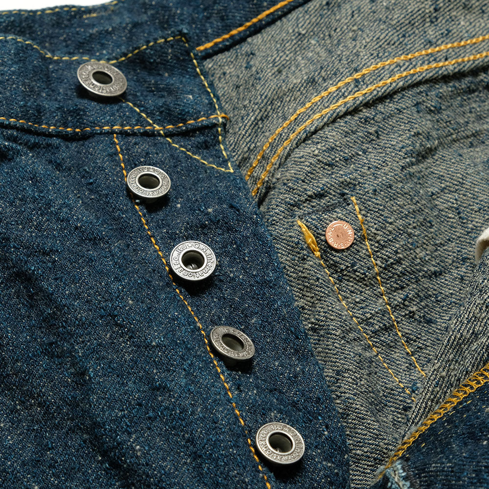 ONI DENIM - Regular Fit Straight - 15oz Crushed Concrete Denim - KABUKI SELVEDGE - ONI-288CCD-OLV