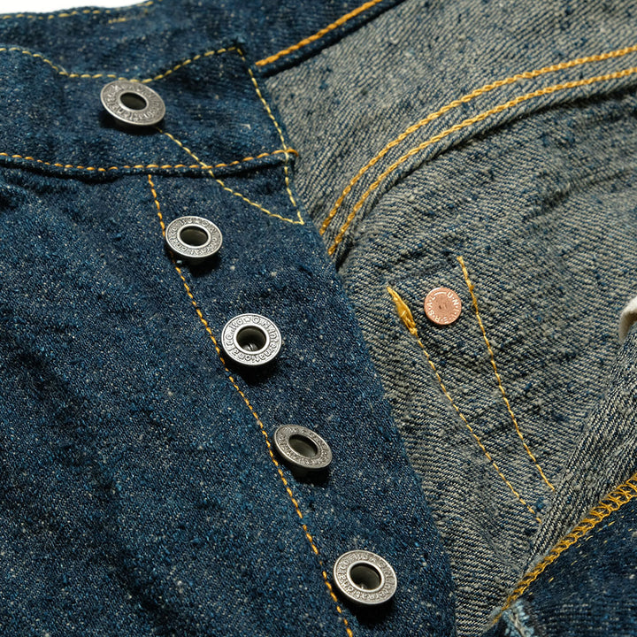 ONI DENIM - Regular Fit Straight - 15oz Crushed Concrete Denim - KABUKI SELVEDGE - ONI-288CCD-OLV