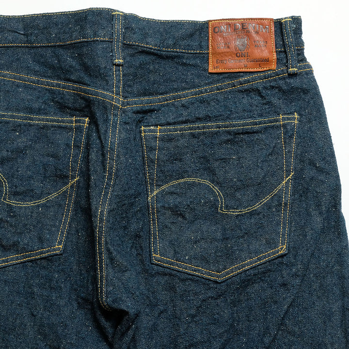 ONI DENIM - Regular Fit Straight - 15oz Crushed Concrete Denim - KABUKI SELVEDGE - ONI-288CCD-OLV