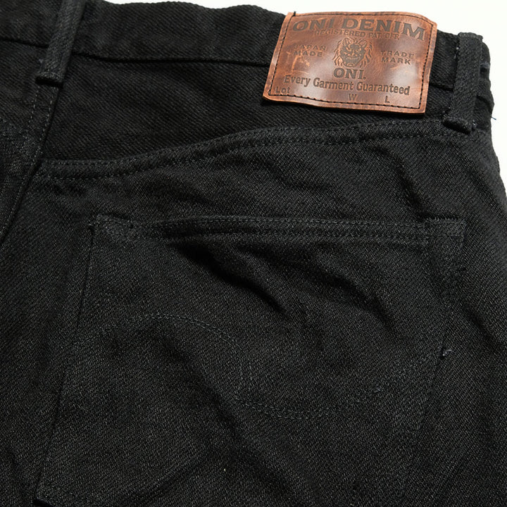 ONI DENIM - Regular Straight - 20oz ONI Secret Black Denim - ONI-288ZRBK
