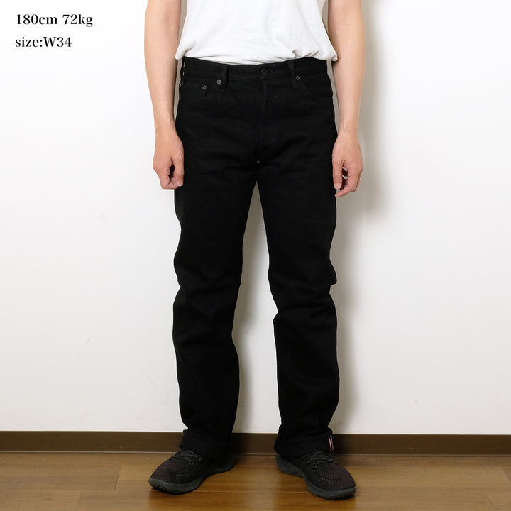 ONI DENIM - Wide Straight - 20oz ONI Secret Black Denim - ONI-200ZRBK