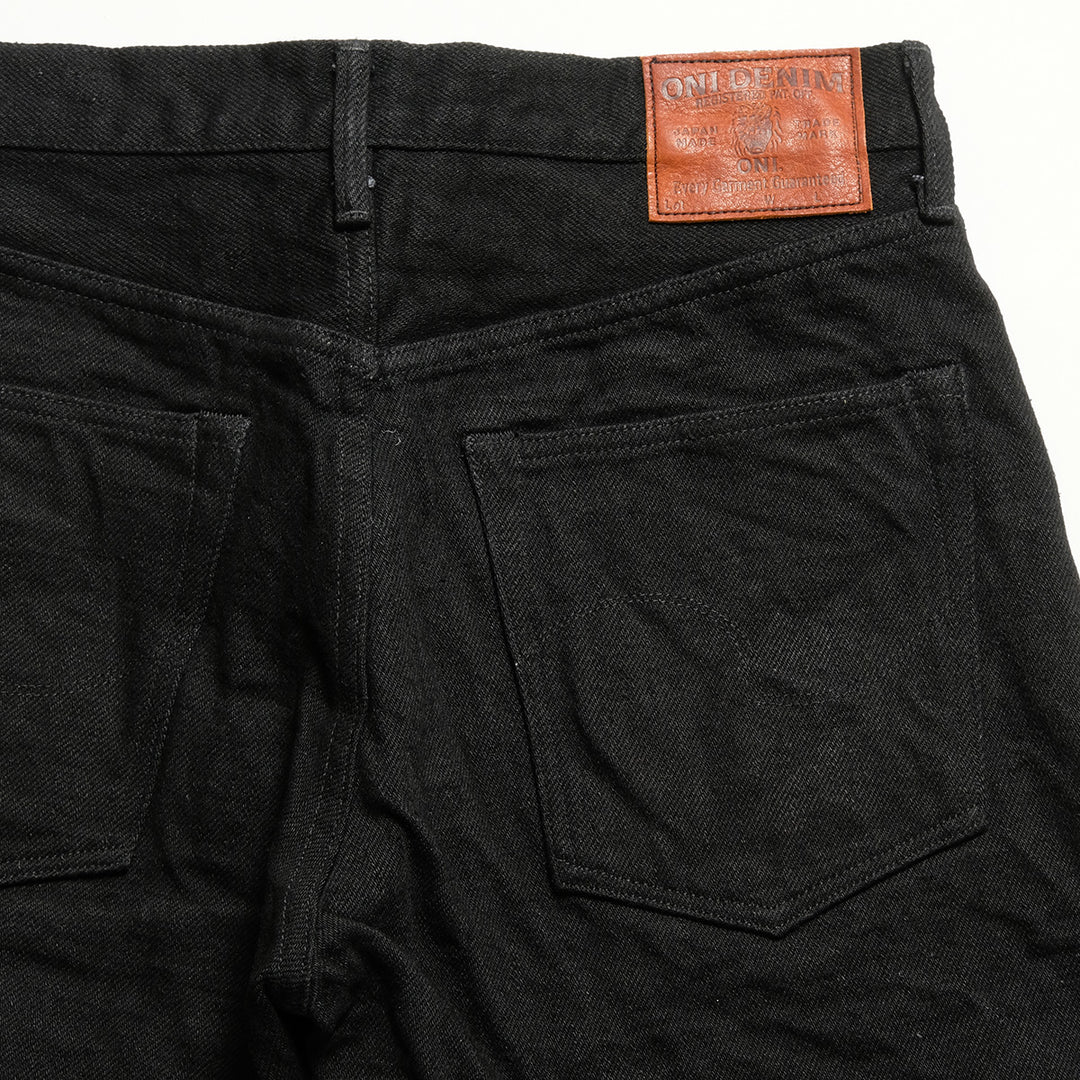 ONI DENIM - Wide Straight - 20oz ONI Secret Black Denim - ONI-200ZRBK