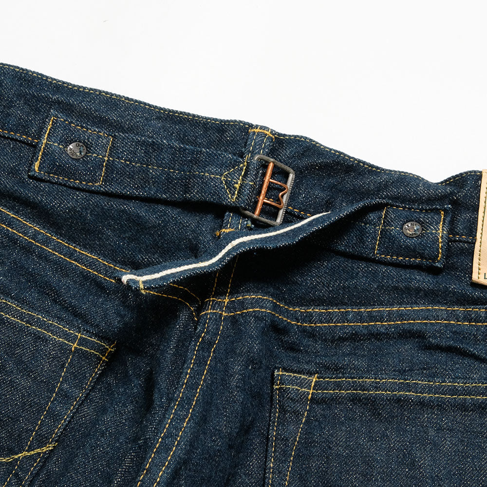 ONI DENIM - Cinch Back Loose Straight - 15oz Ishikawa-dai Denim - ONI-295ISH