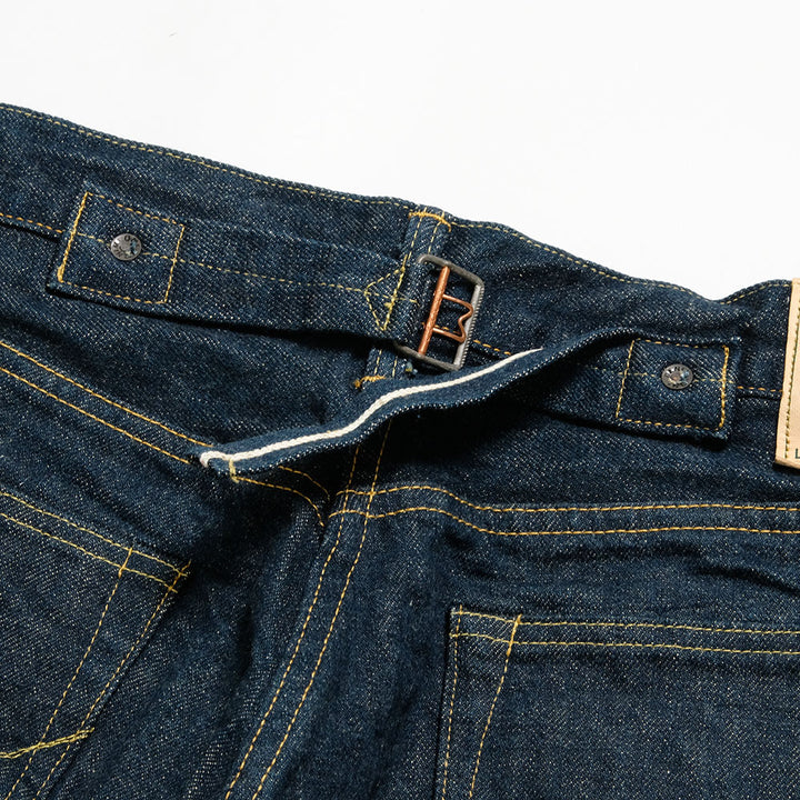 ONI DENIM - Cinch Back Loose Straight - 15oz Ishikawa-dai Denim - ONI-295ISH