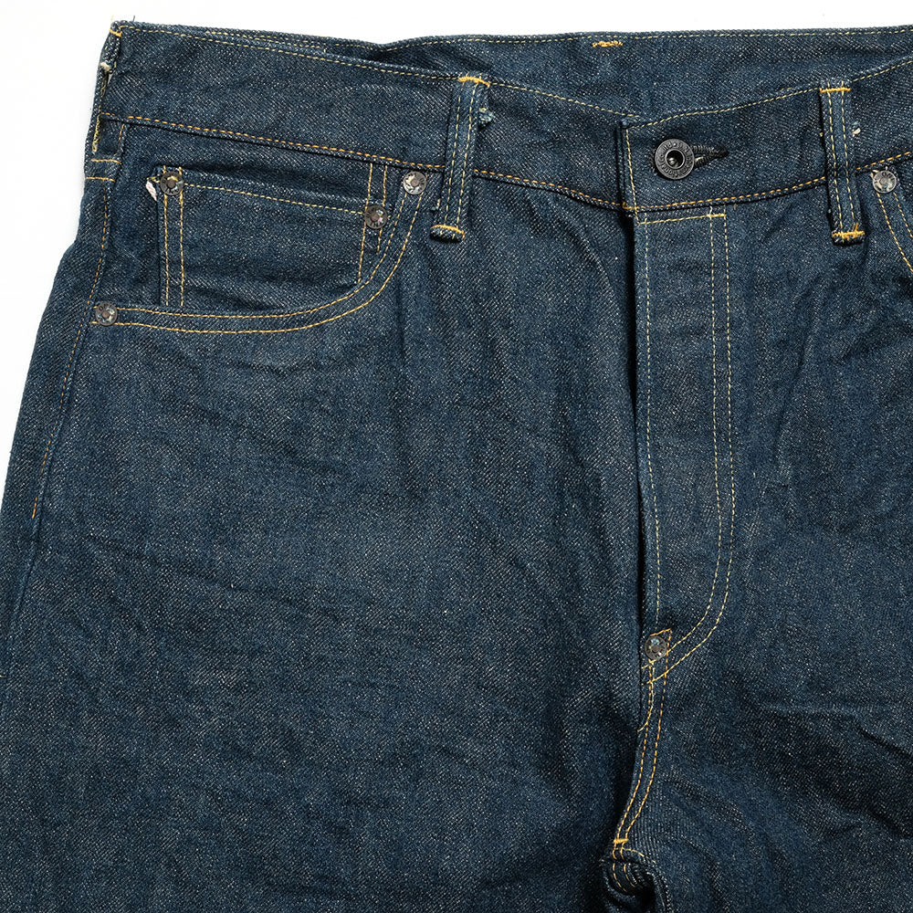 ONI DENIM - Cinch Back Loose Straight - 15oz Ishikawa-dai Denim - ONI-295ISH