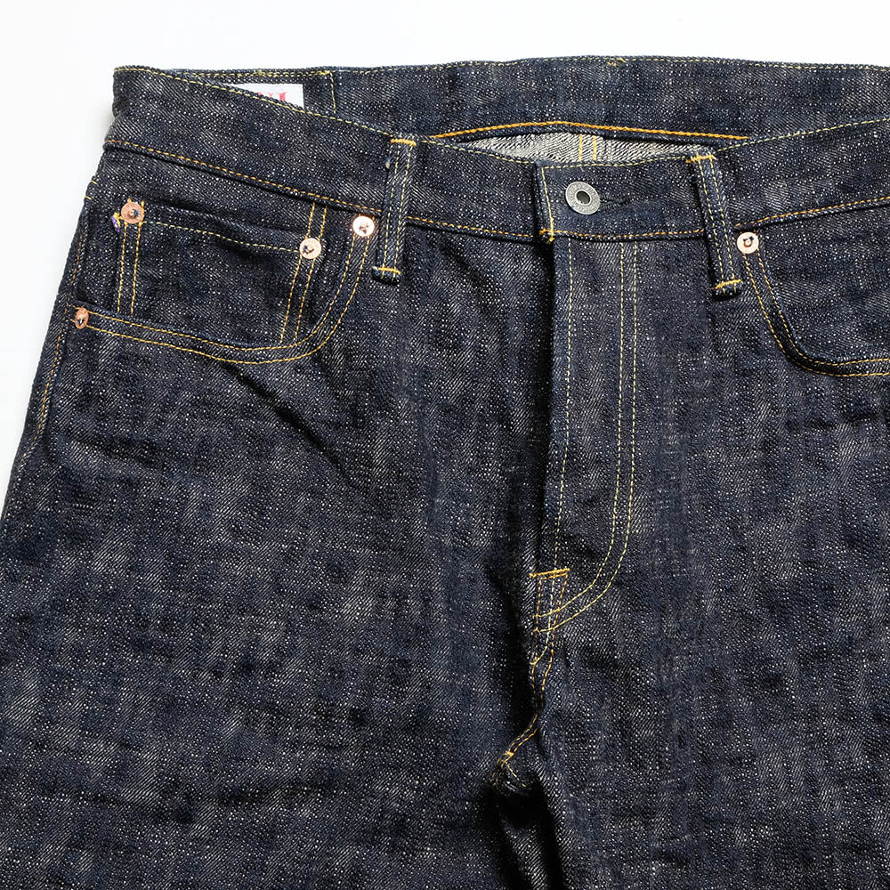 ONI DENIM - Retro Style Regular Straight - 17oz. ONI KASURI DENIM - ONI-505KA