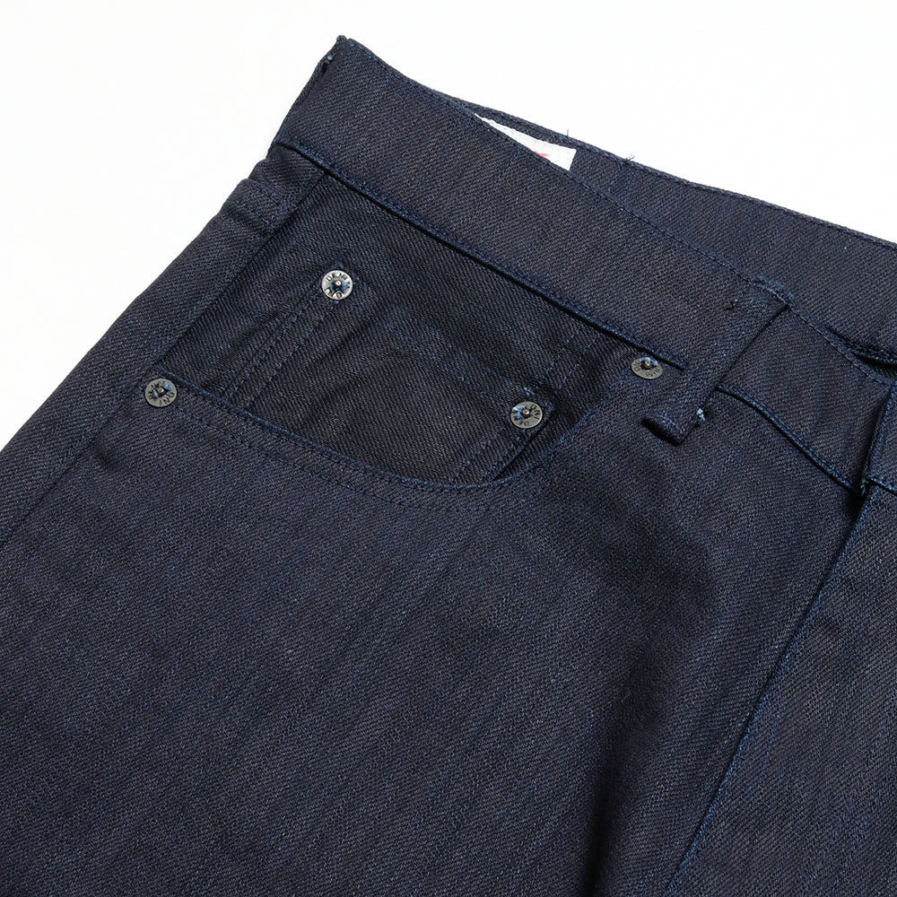 ONI DENIM - Semi Tight Straight - Indigo × Black 11oz High Power Stretch Denim - ONI-526S